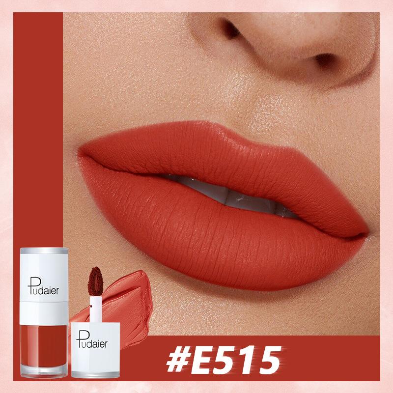 Velvety Mist Matte Lip Glaze Lasting Color Never Fade Instant Dry Liquid Lipstick Non-stick Cup Lip Gloss