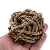 Parrot Hamster Natural Activity Bite Resistant Small Animals Chew Toys Rattan Balls Straw Woven