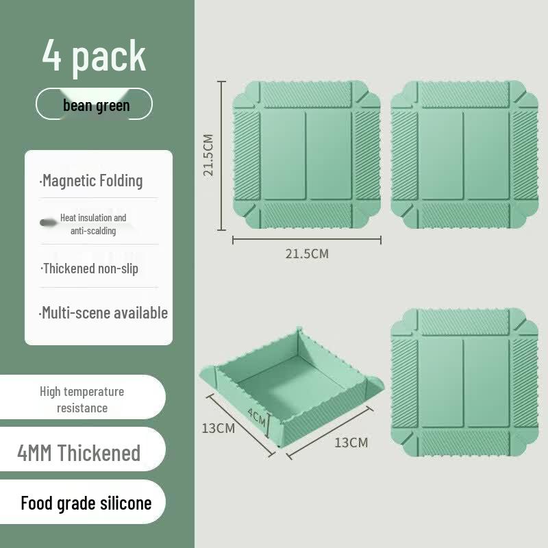 QW Portable Foldable Magnetic Stainless Steel Cutting Board