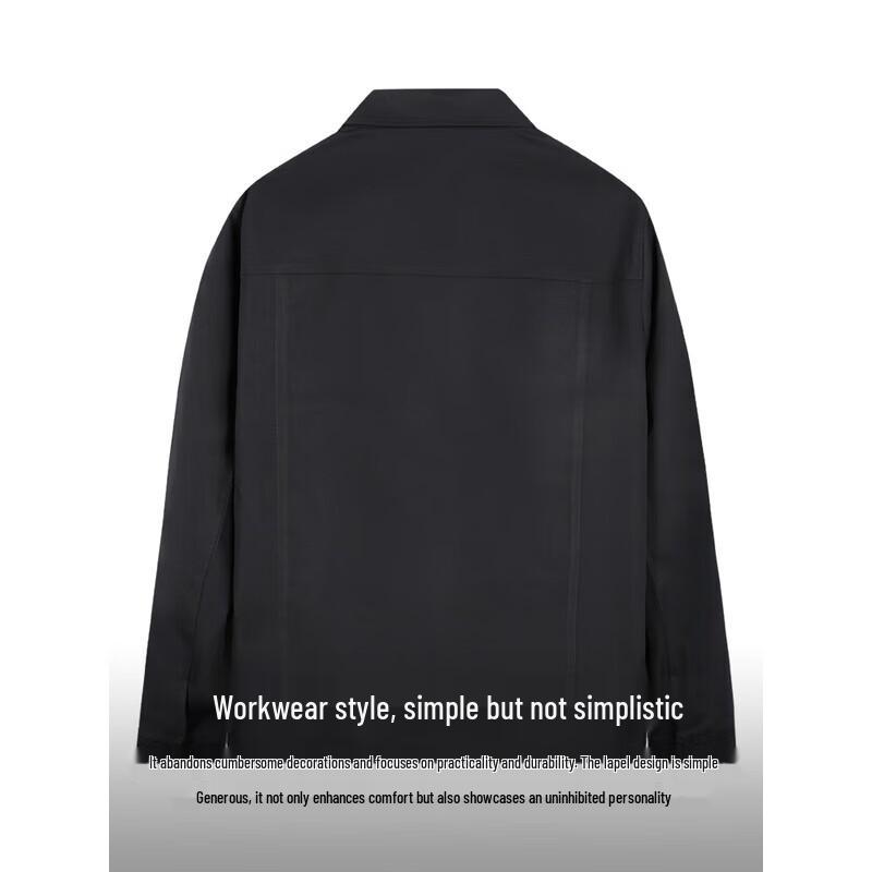 TRiES Men's Solid Color Business Casual Jacket