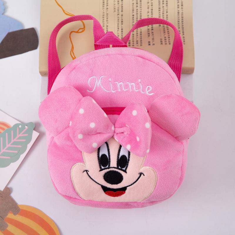 New Cross-Border Toddler Plush Backpack & Coin Purse for Ages 1-4 - Cartoon Design, Lightweight