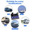 12/24V LED Voltage Display 5 Gang For RV Car Marine PD USB QC3.0 Quick Charge Car Accessories Waterproof Car Switch Panel