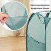 Yousheng Dirty Clothes Basket Foldable Breathable Mesh Fabric Laundry Bin Prevents Odor Container for Bathroom Laundry Storage Home