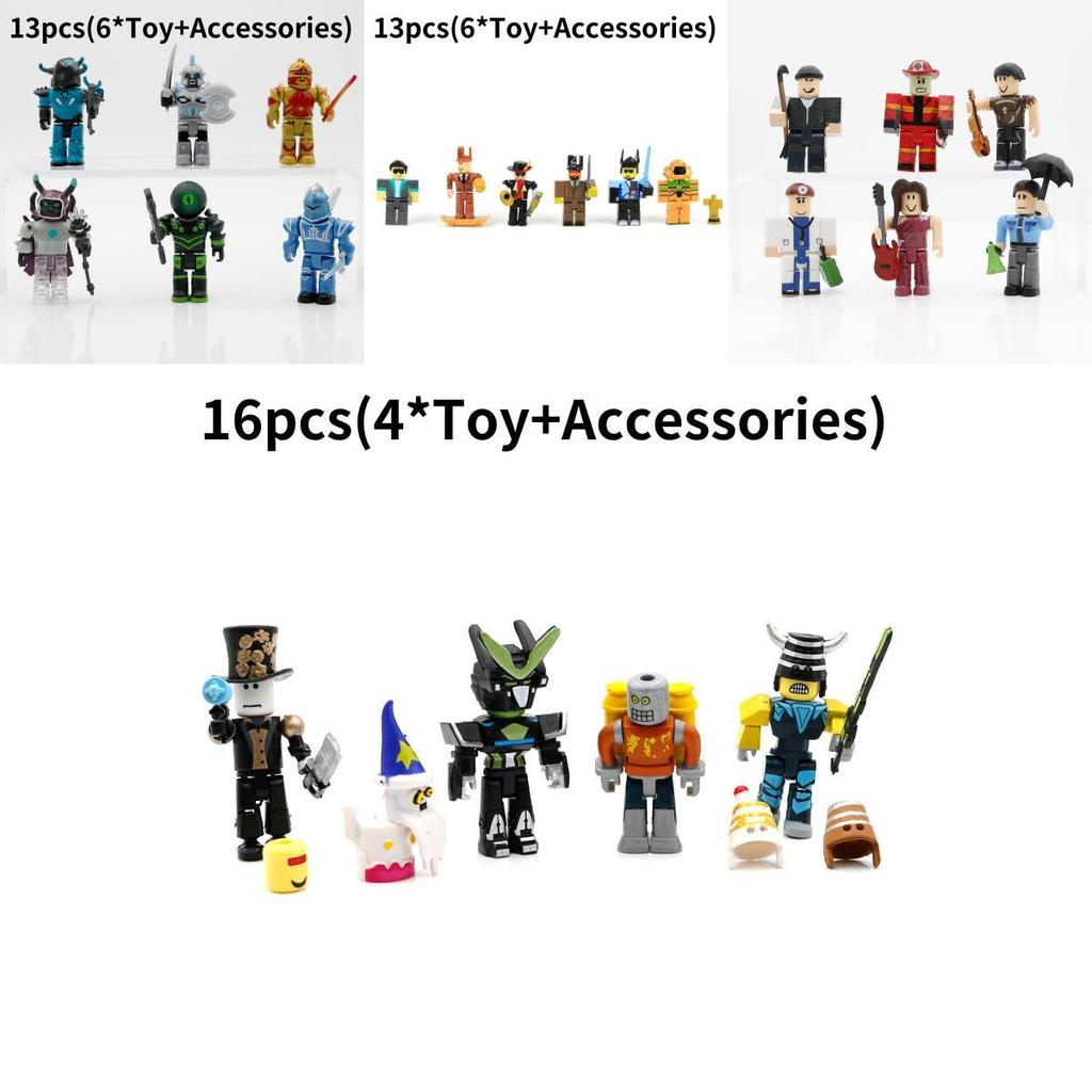 Versatile Roblox Game Figma Oyuncak Champion Robot Mermaid Playset Action Mini Figures Toys For All Ages