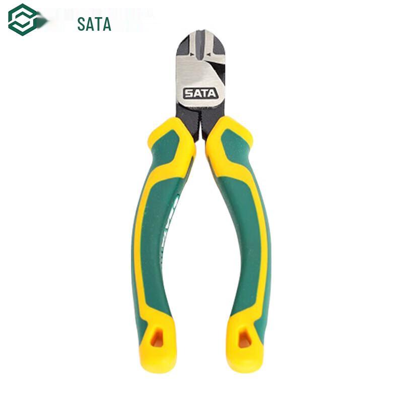 SATA 70221D Industrial-Grade Diagonal Pliers