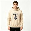 Men's Print Pullover Hoodie, Stylish Samurai Anime Character Print Casual Long Sleeve Sweatshirt