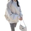 Coat Women's Winter Loose and Thin Thickened Bomber Jacket Cotton-padded Coat
