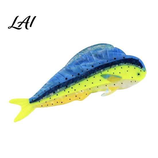 Fashionable Hairpins for Women Sea Animals Hair Claw Clip Women Elegant Ocean Theme Hairpin