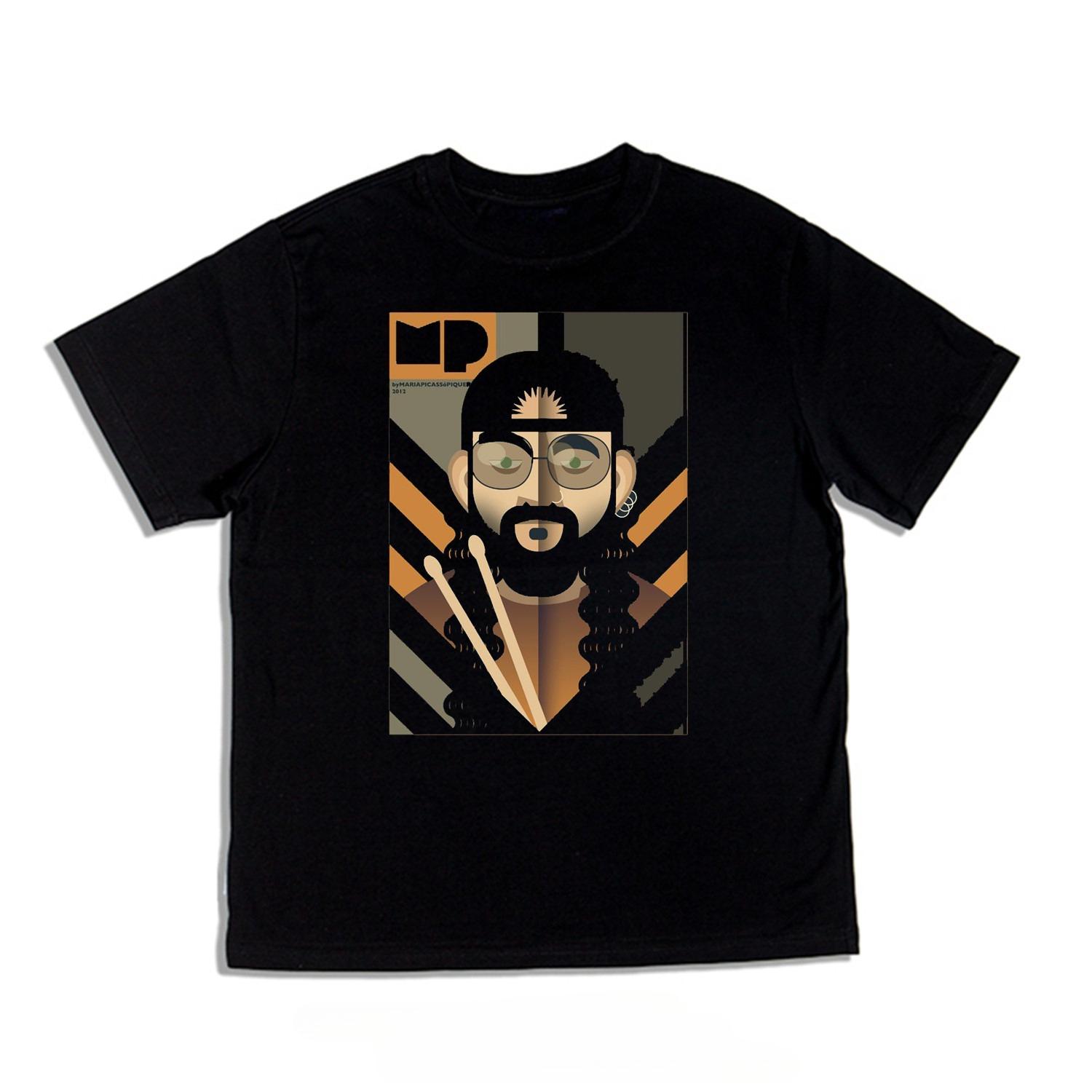 

Drum Master Mike Portnoys Rock Band Personalized Poster Printed Tshirt Made of Pure Cotton Loose Fit Customizable 4XL