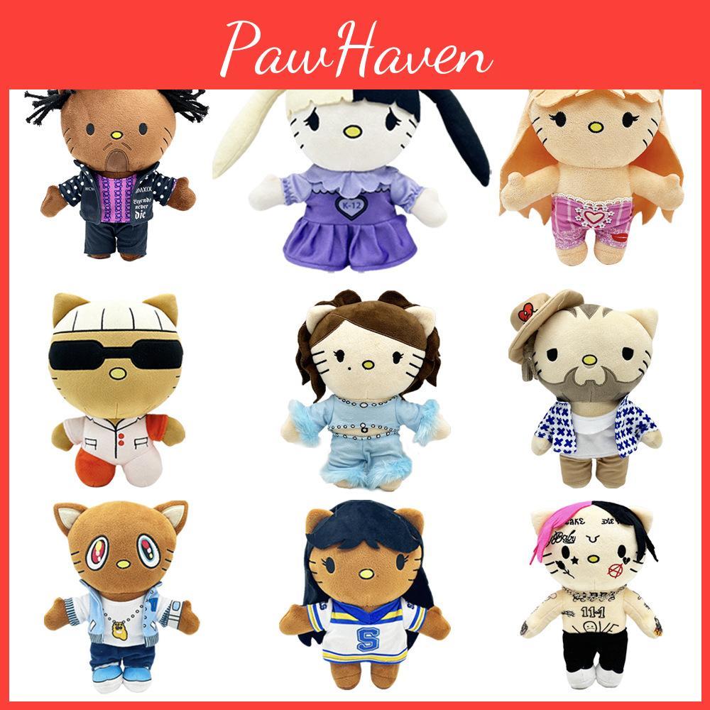Plush Toy Cat  Dressed   Wear Clothes Stuffed Dolls Cute Gifts
