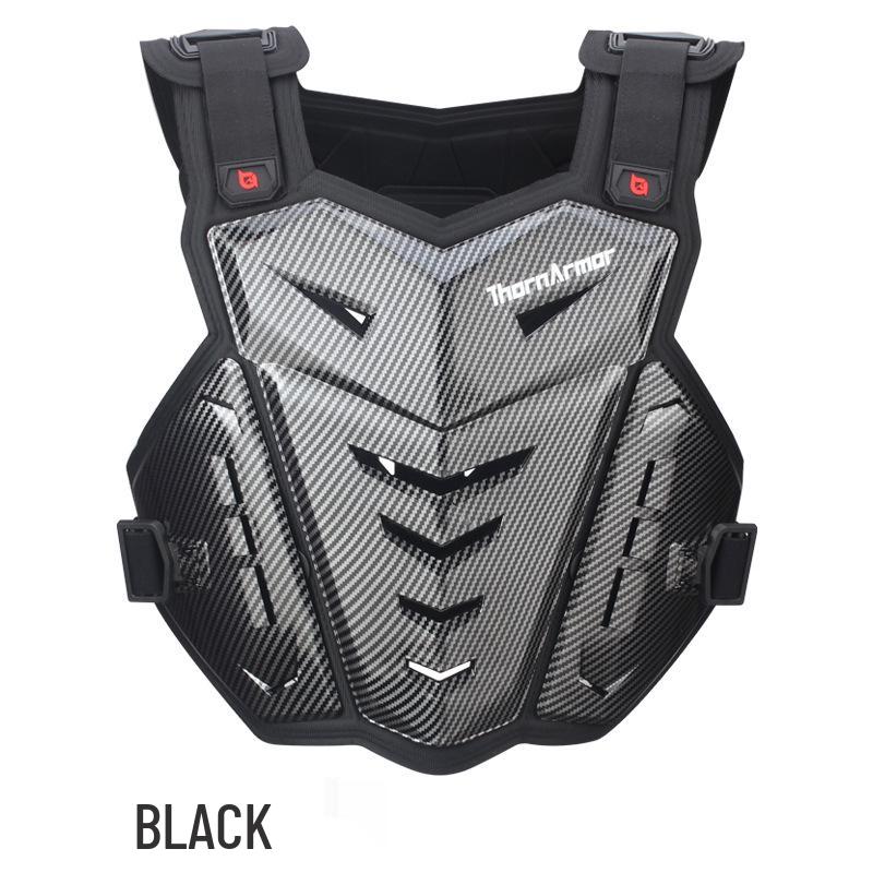 Knight Armor Off-road Motorcycle Protective Vest – Breathable, Anti-fall Clothing for Outdoor Sports чёрный