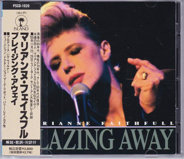 

CD MARIANNE FAITHFULL - Blazing Away PSCD1020 Island Records 1990 Japan Rock Used