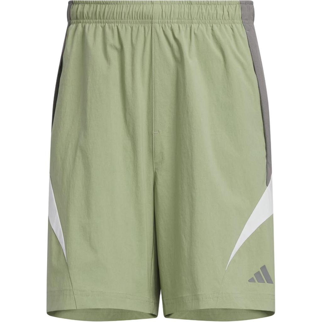 Adidas Fustl Shorts Color Block Sports Versatile Fashion Casual Shorts Men Shorts Tent-Green JI6631