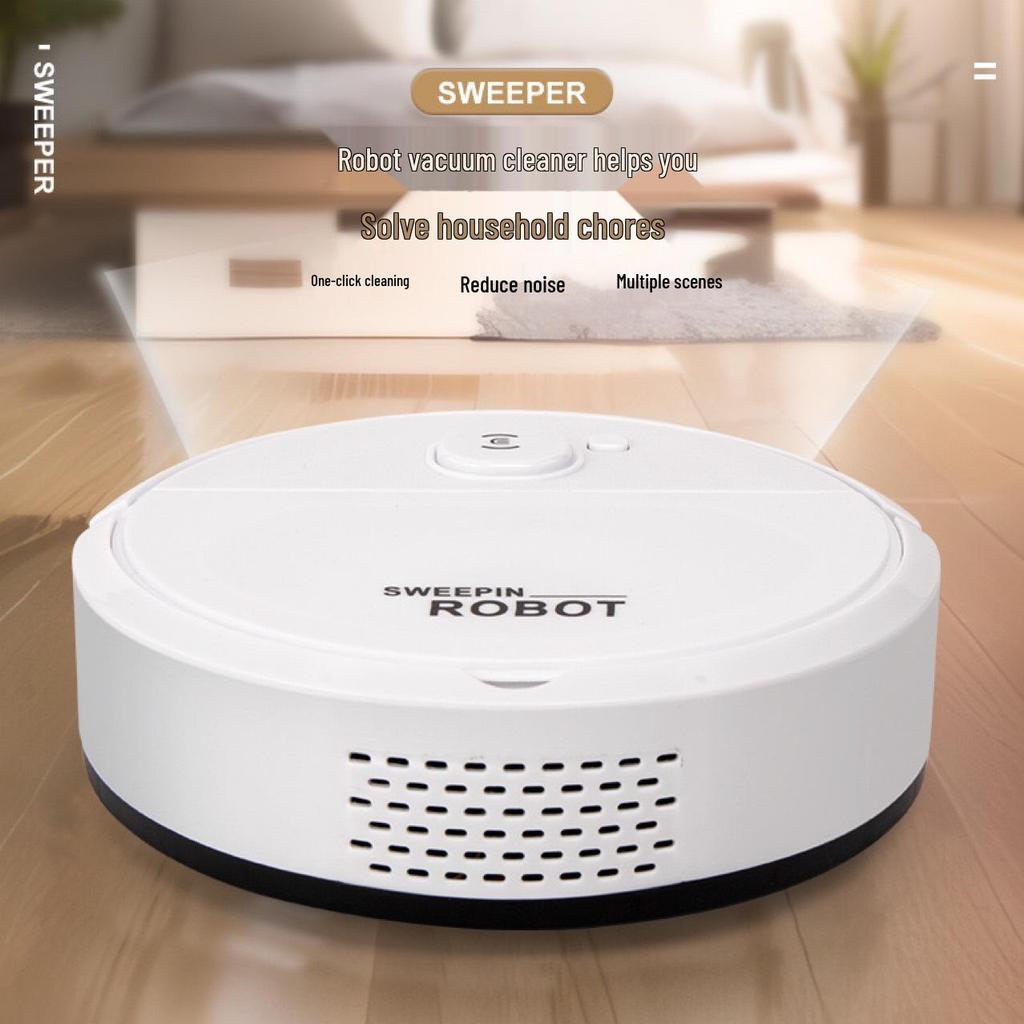 Smart Home Robot Vacuum: Powerful Suction, Sweeping, & Mopping 3-in-1 Floor Cleaner with Patent Design