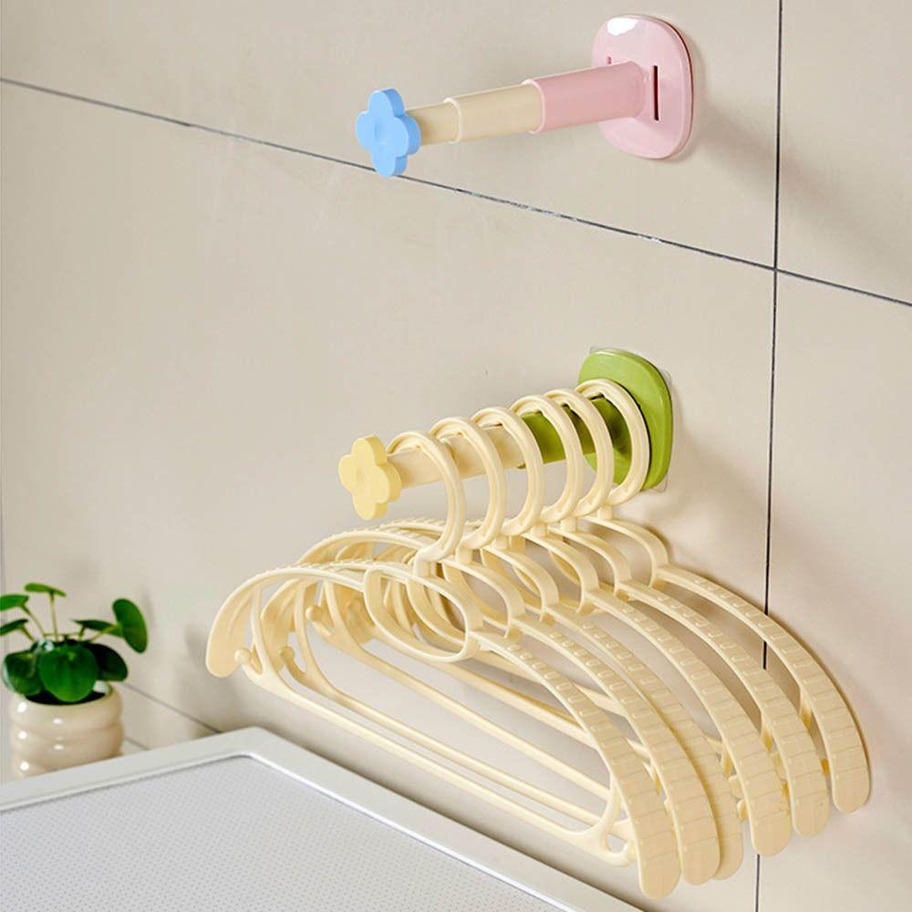 2Pcs Expandable Hanger Storage Rack Dopamine Wall-Mounted Hook  Home