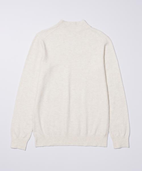 210EDIT Men'S Cashmere Blended Mock Turtleneck Knit [Oatmeal]_Zz4Sw011