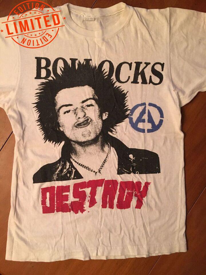 

Sid Vicious T-shirt Tee Short Sleeve Men Women All S-5XL Unisex T-Shirt XXXXL