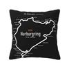 Nurburgring Square Pillowcase Pillow Cover Cushion Decor Comfort Throw Pillow for Home Sofa