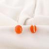 Carnelian Gemstone Earrings, Gemstone 925 Solid Sterling Silver Earrings, Handmade Boho Jewelry, Birthday Gift For Her