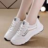 Little white shoes women's 2025 spring and autumn new breathable soft-soled explosive flat-soled women's shoes casual versatile travel sports shoes