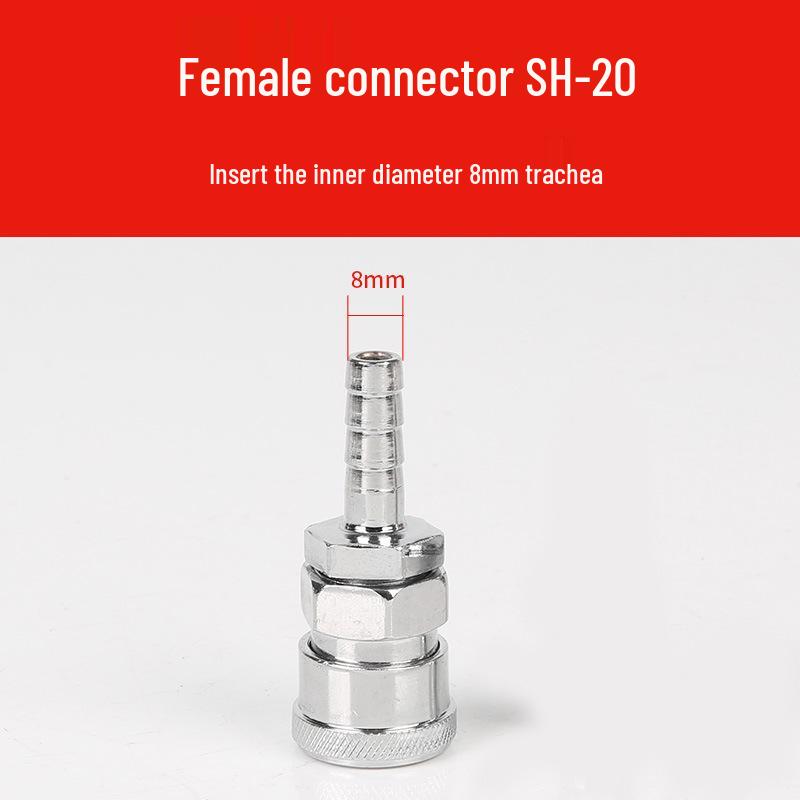 Pneumatic C-Type Quick Connector for Air Hose and Compressor Accessories