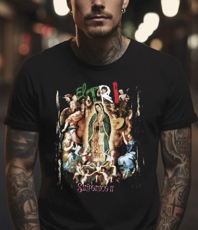 Подарок для семьи  El Tri Band  Черная футболка, S-5XL Унисекс футболка XXL