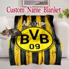1pc Easy-Care Borussia Dortmund BVB (3) Blanket, Perfect for Couch, Bed, Home, Travel and More, Warm and Durable Printed Blanket