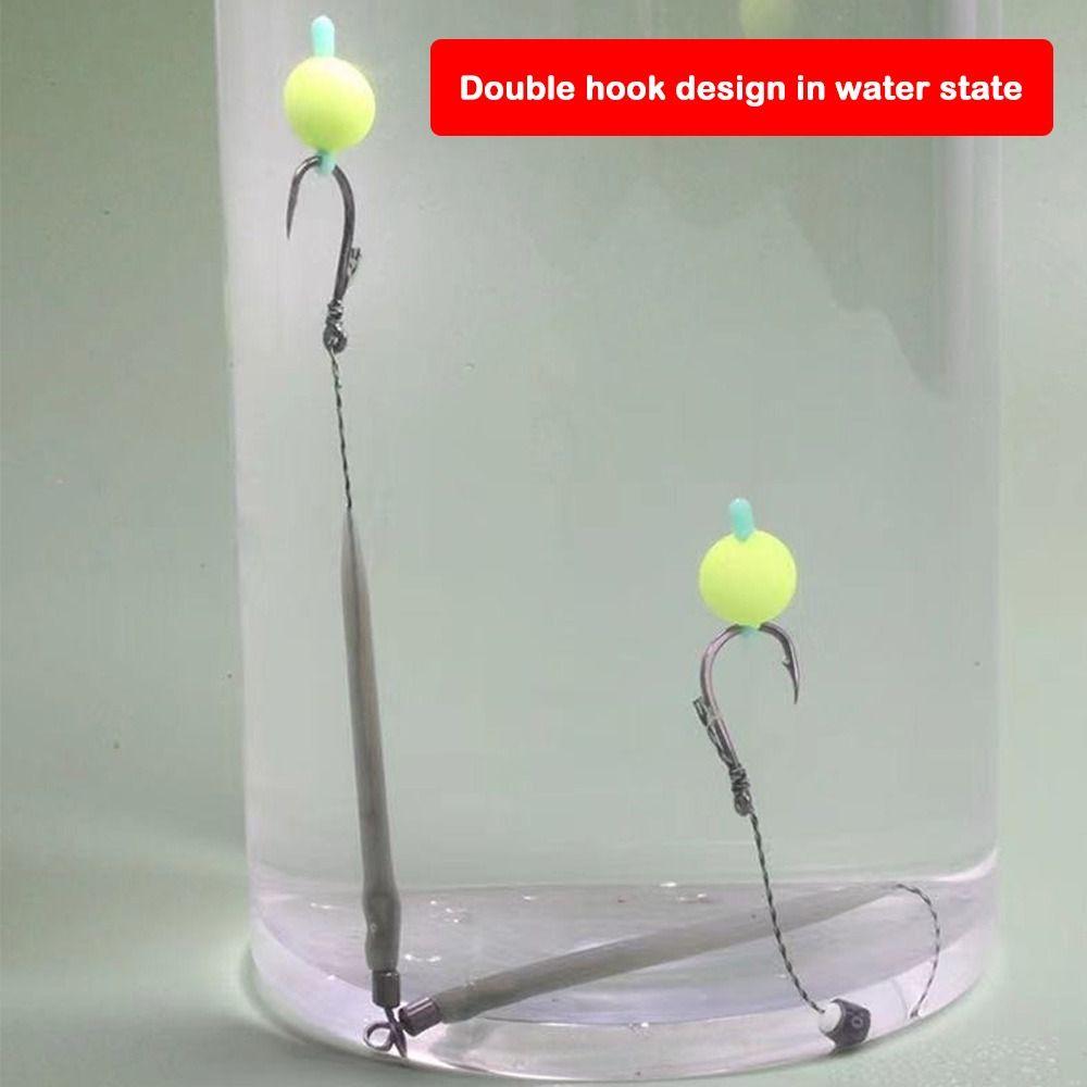 5pcs 2025 Equipment Fishing Hair Rigs hook Ready Made 3#-10# Carp Fishing Hook Pesca Carp Rigs fishing lure Fishing Tackle