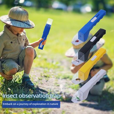 Łapacz Owadów Ręczna Pułapka na Robaki do Eksploracji na Zewnątrz i Pudełko do Obserwacji Owadów Najlepiej Sprzedający się