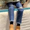 Handgefertigte Jeanshose für licca ob24/26/27 Puppe für blythe Puppen für azone19 pp fr Puppen