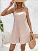 2025 Sommer scharfes Mädchen lockerer lässiger ärmelloser Jumpsuit - Europäische amerikanische Damen Outdoor-Mode.