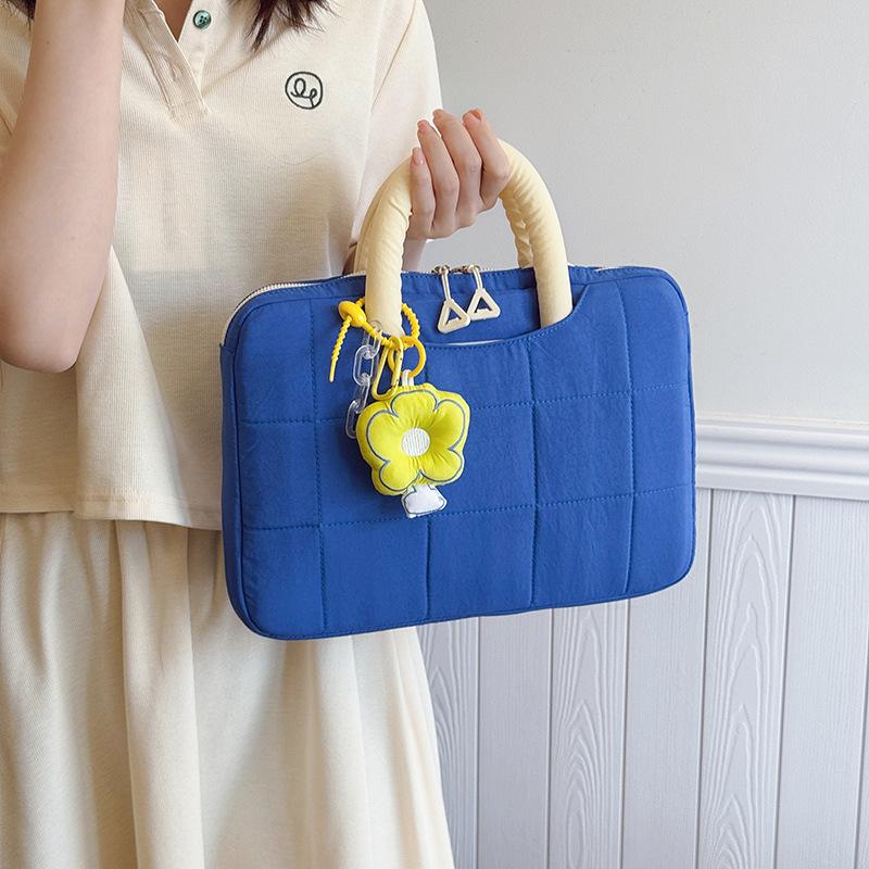 Large capacity portable laptop bag 14 inch casual, cute, versatile, thick laptop bag