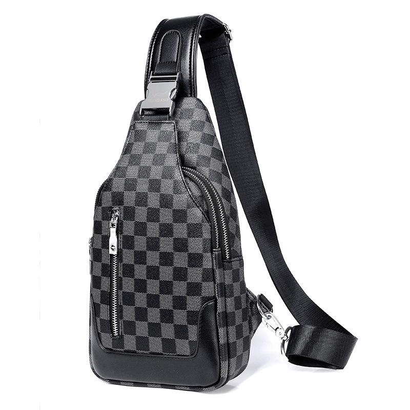 

Мужская сумка-мессенджер Dusen Crossbody Chest Bag 2024 - рюкзак-кенгуру на одно плечо