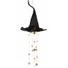Indoor Seasonal Festive Accents Outdoor Porch Decor Witch Hat Hanging Chime Halloween Led Star Tassel Ornament Magical Porch