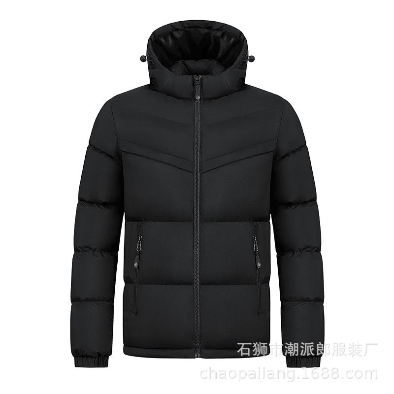 Hot-selling cotton-padded men's winter jacket cotton-padded jacket autumn and winter hooded jacket