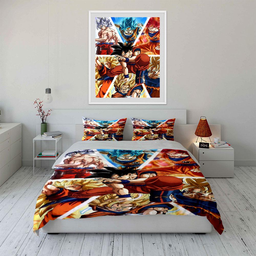 Anime characters in action. Bedding sets Duvet cover sets Duvet covers Pillowcases(1*Duvet Cover 2*Pillowcases without duvet insert)