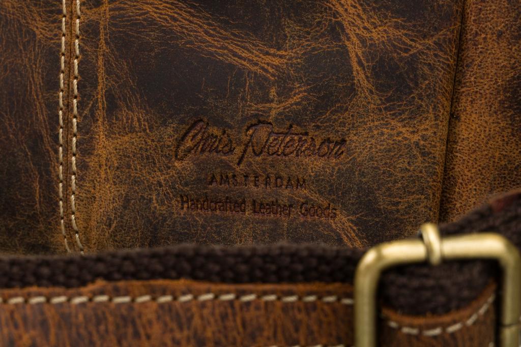 PTN 8022-TMH-5924 Tan Leather Bag