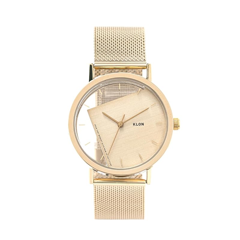 

klon watch skeleton clear men s ladies replacement belt simple KLON INVISIBLE UNIVERSAL SHAPES [rectangle] GOLD EDITION 38mm