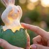 Easter Garden Ambient Light Button Battery Resin Garden Ornament Night Light