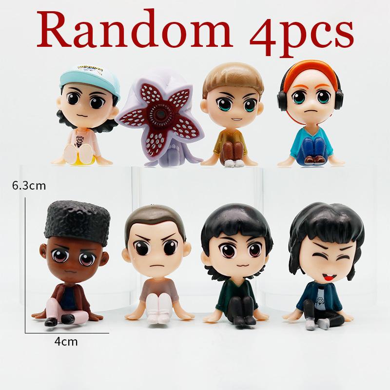 8 Styles Stranger Figure Eleven Dustin Barb Steve Demogorgon Action Figures Toys THINGS Action Figures Dolls Toys Gift for