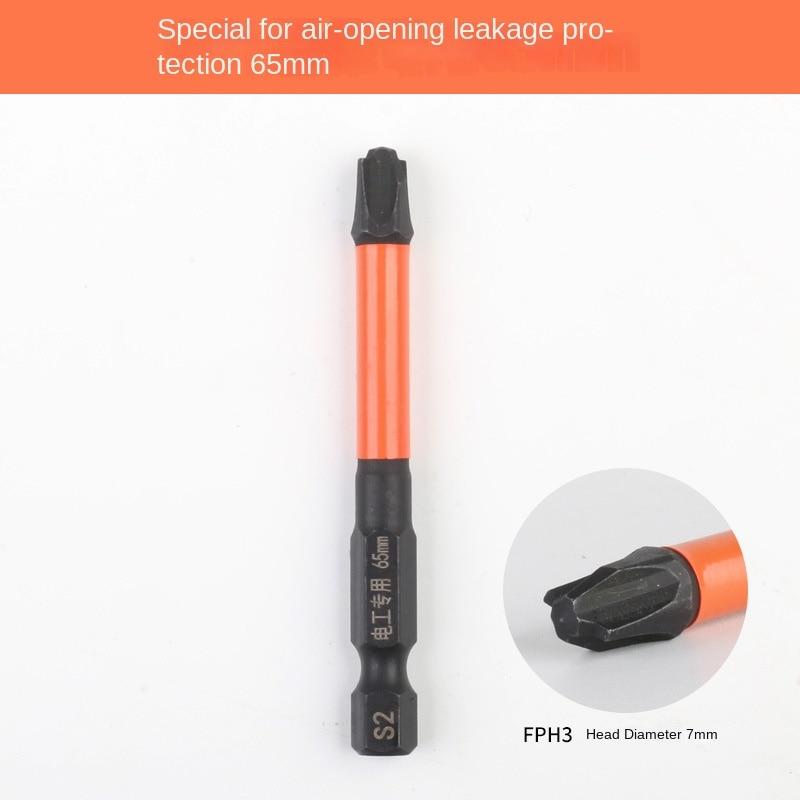 

Специальный пакетный выключатель для электрика, воздушный выключатель, электрическая одиннадцатая отвертка, сильная магнитная нескользящая специальные инструменты для сноса 65MM FPH3