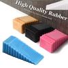 1Pcs Safety Silicone Door Stop Stoppers Block Wedge Doorstops Door Stopper Home Office Door Rear Retainer Anti-collision Stop
