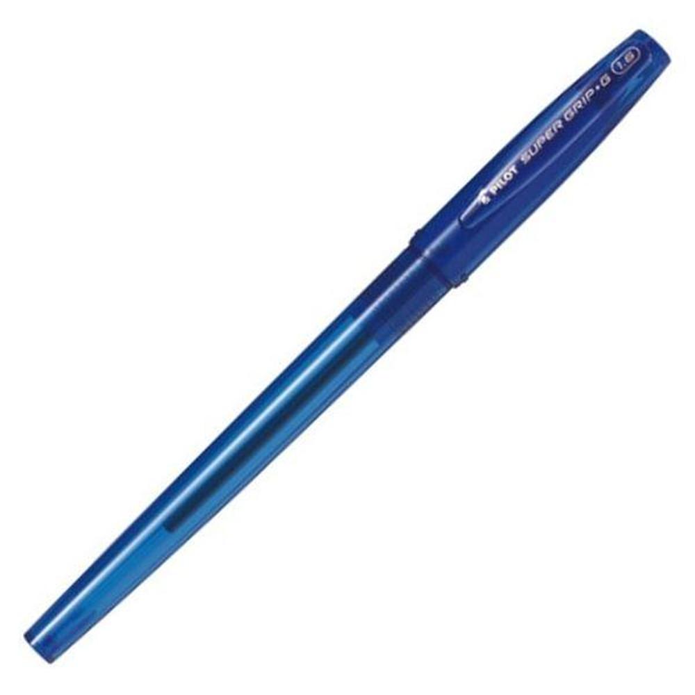 Pilot Oilbased Ballpoint Pen Super Grip G Cap Type Blue 07mm  16mm