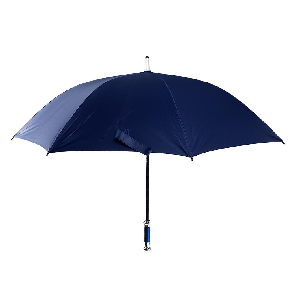 UV Golf Umbrella Automatic Straight Rod Black Glue Stylish 130cm Diameter Umbrella Dark Blue VIP