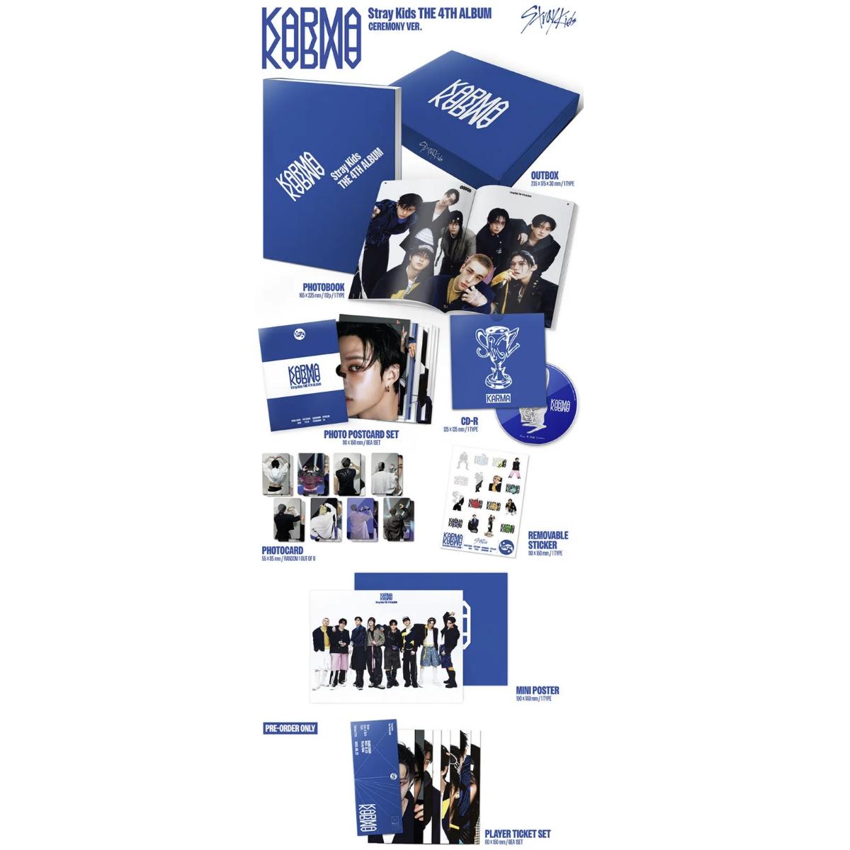 

Stray Kids 4-й альбом KARMA Blue