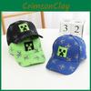 Minecraft Hip Hop Kids Baseball Cap With Sun Protection For Summer Play And Sunshade