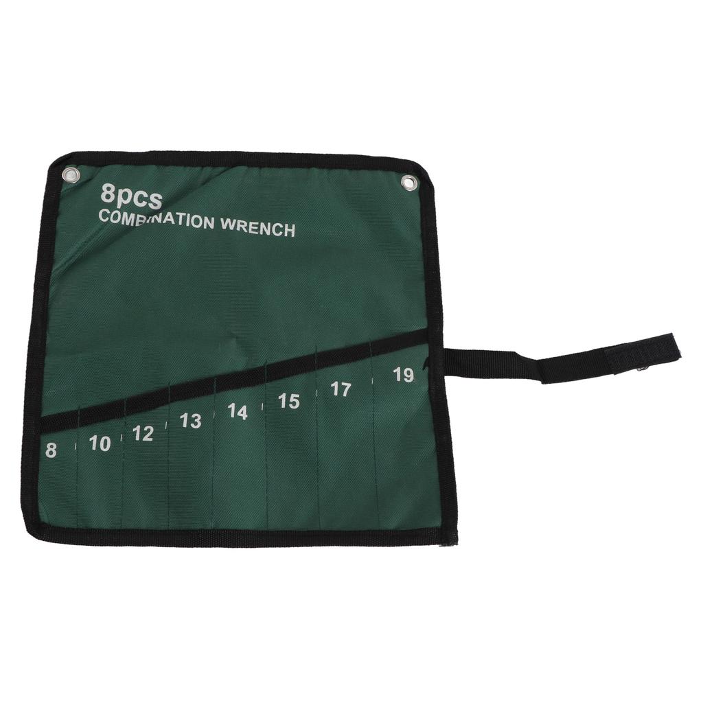 Multi Pocket Canvas Roll Up Tools Aufbewahrungstasche Spanner Zange Schraubenschlüssel Halter Organizer(14 Taschen)