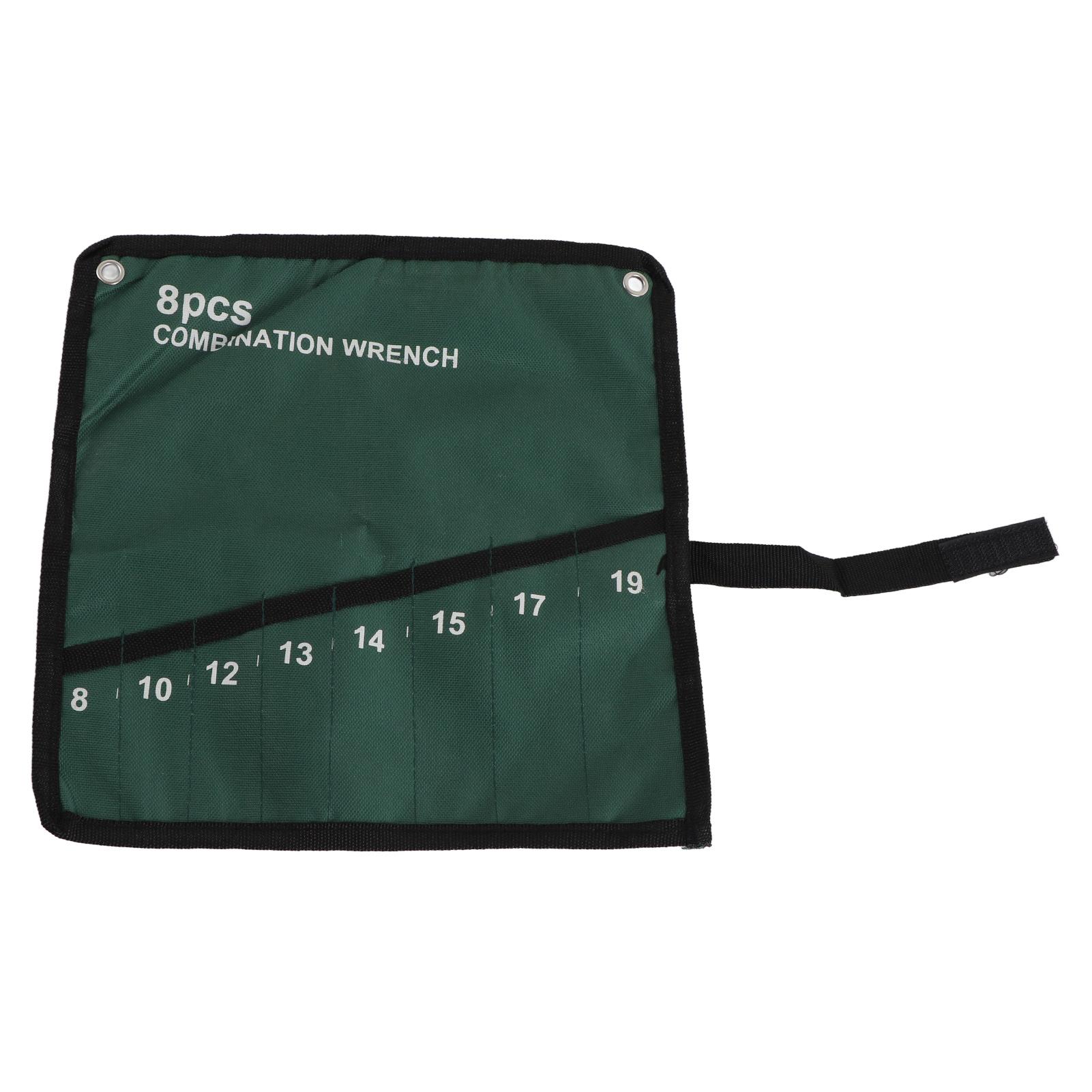 

Сумка для хранения инструментов из холста с несколькими карманами, держатель для гаечного ключа, плоскогубцы, органайзер(14 карманов)