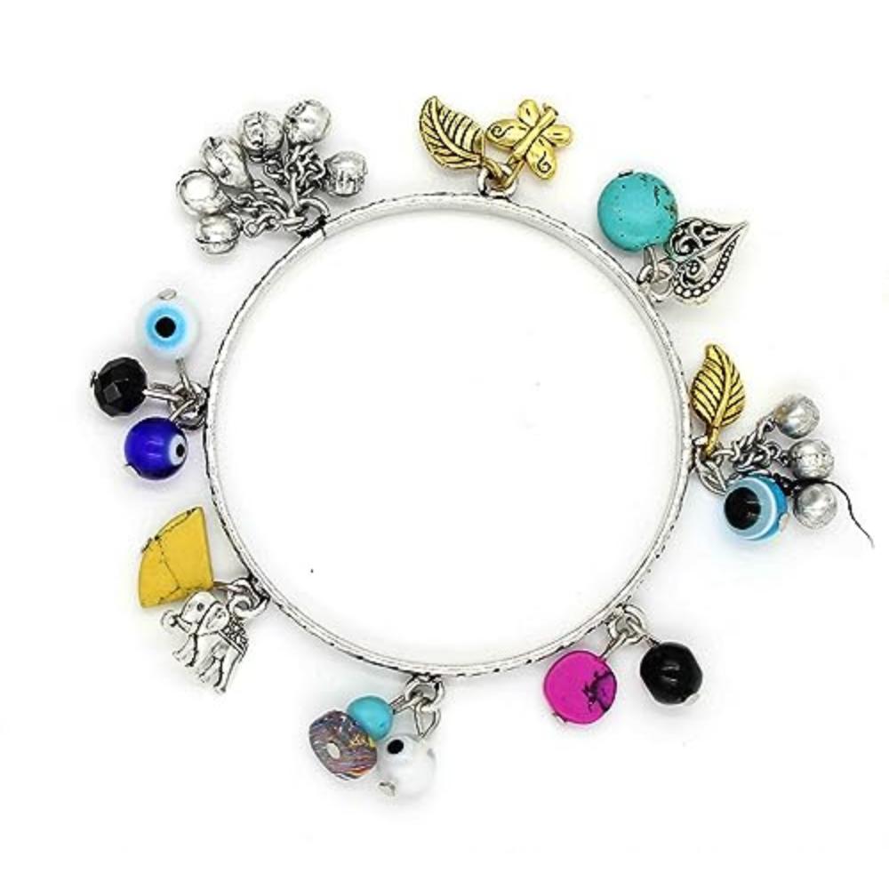 

Серебряные окисленные браслеты с бирюзой, Evileye, набором браслетов с подвесками Gungru для девочек, 100% дружественных к коже