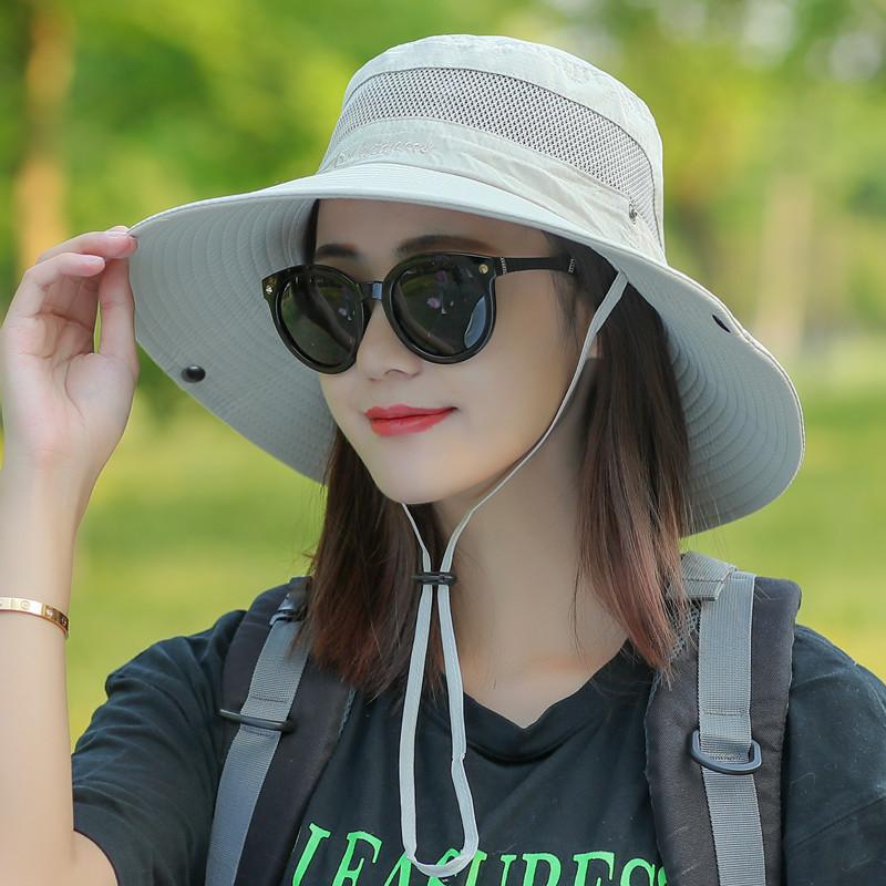 Sun Protection Fisherman Hat With Large Brim For Outdoor Sunshade And Travel